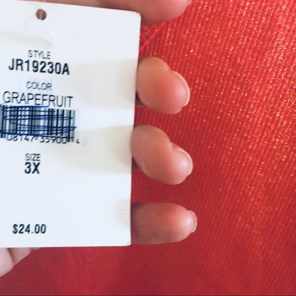 Susquehanna Trail Outfitters Grapefruit Tank 3X - Picture 4 of 7